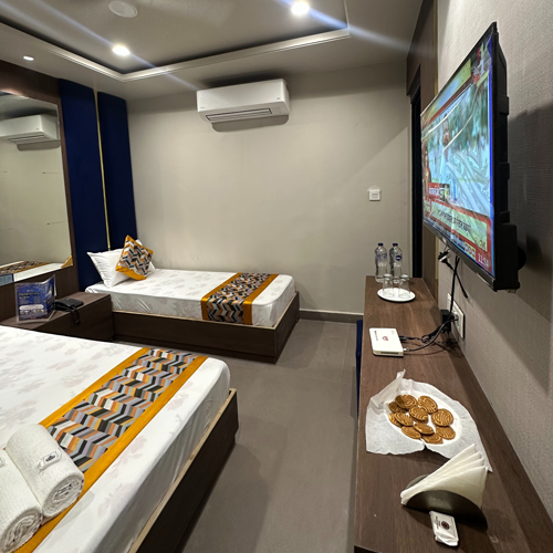 Premier Triple Bedroom with Balcony at Hotel Premier Choice Ajmer